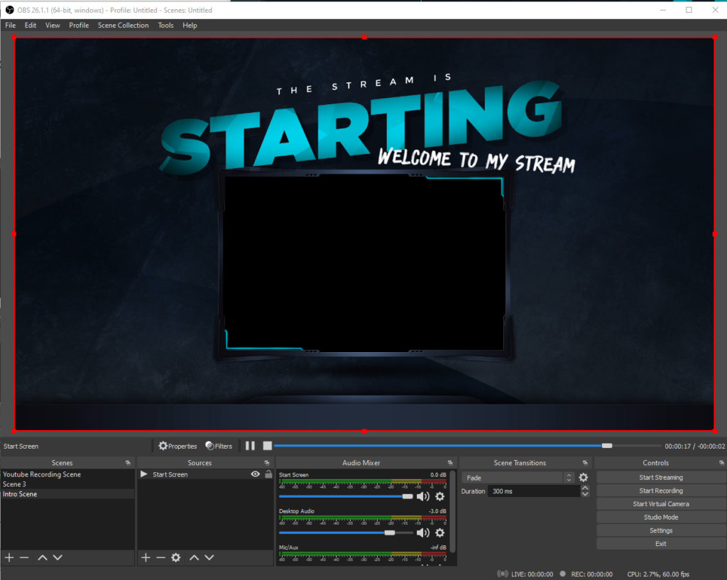 How To Add Intro To Streamlabs & OBS Studio Get On Stream
